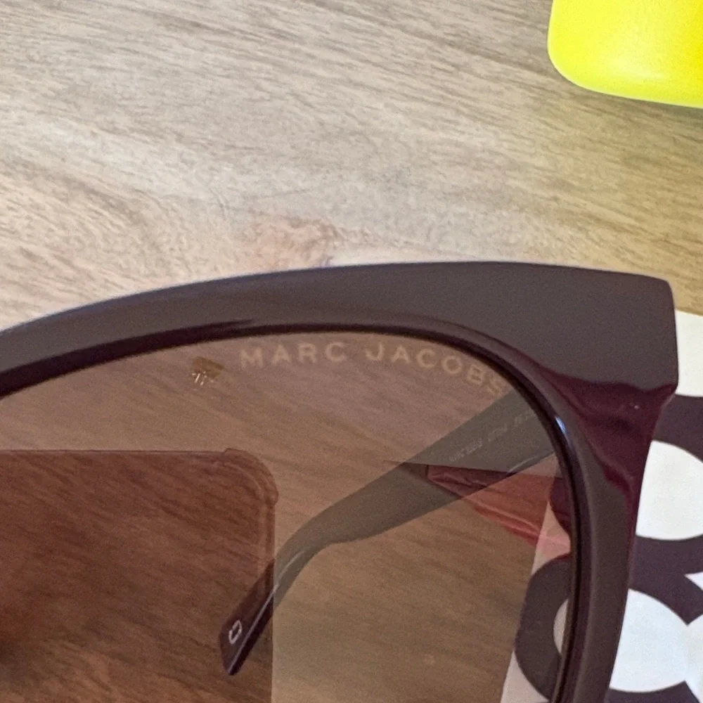 Marc Jacobs Dark purple Cat-Eye Sunglasses